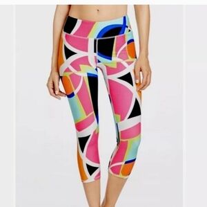 FABLETICS stained glass leggings L